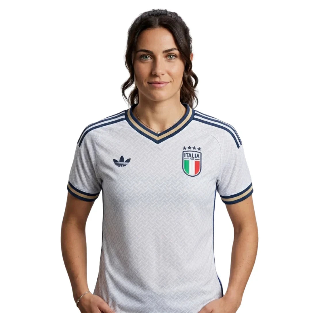 Itália II Reserva Copa do Mundo 26/27 Camisa de Futebol - Edição Feminina