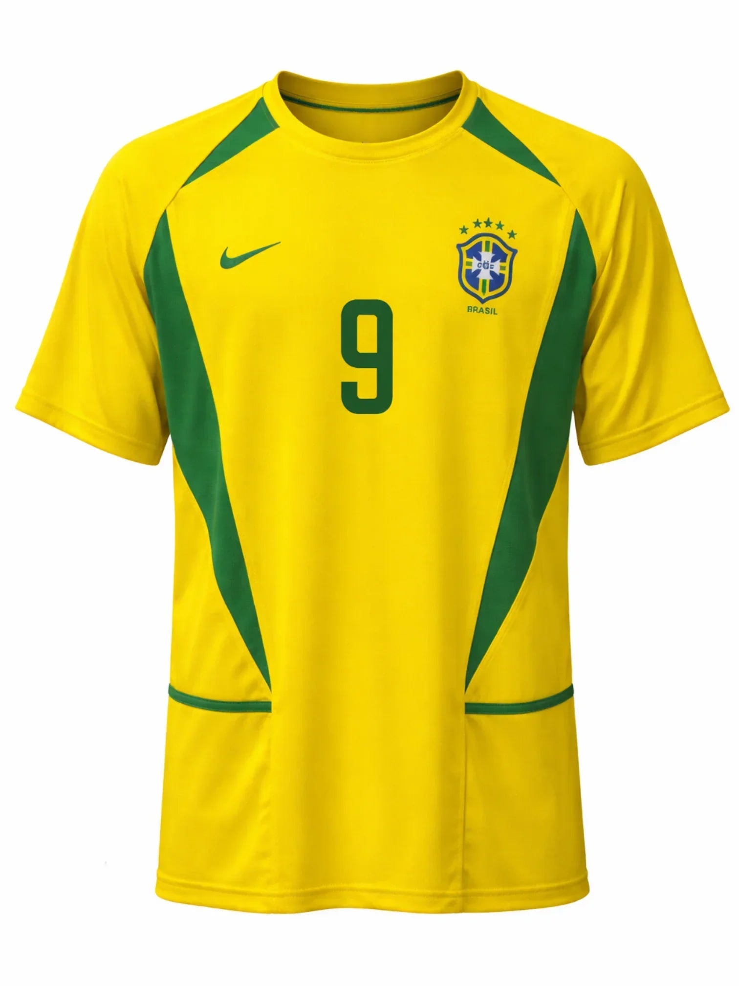 Brasil 2002 I Casa Camisa Clássica - Ronaldo