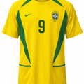 Brasil 2002 I Casa Camisa Clássica - Ronaldo