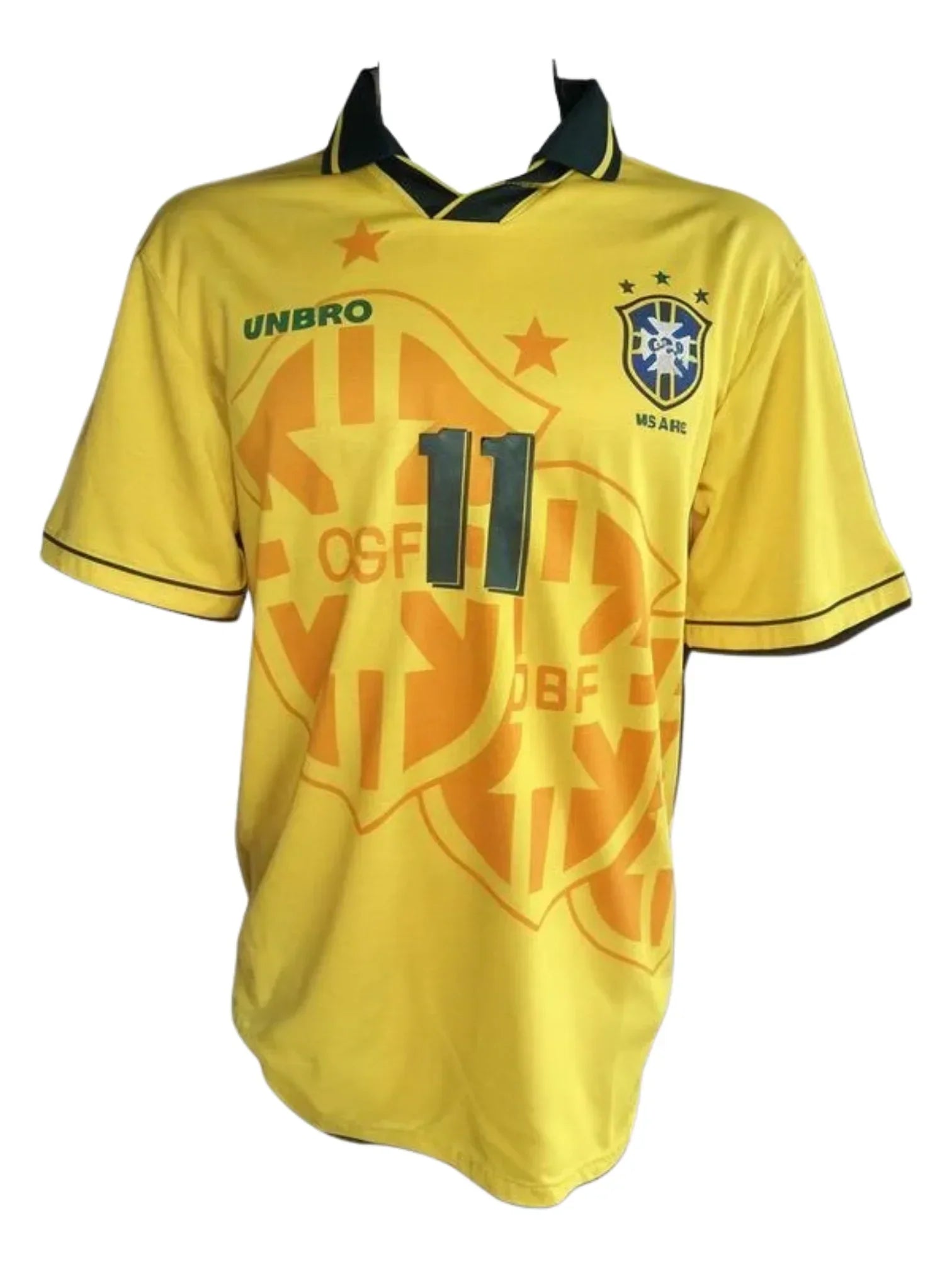 Brasil 1994 I Casa Camisa de Futebol Clássica - Romario