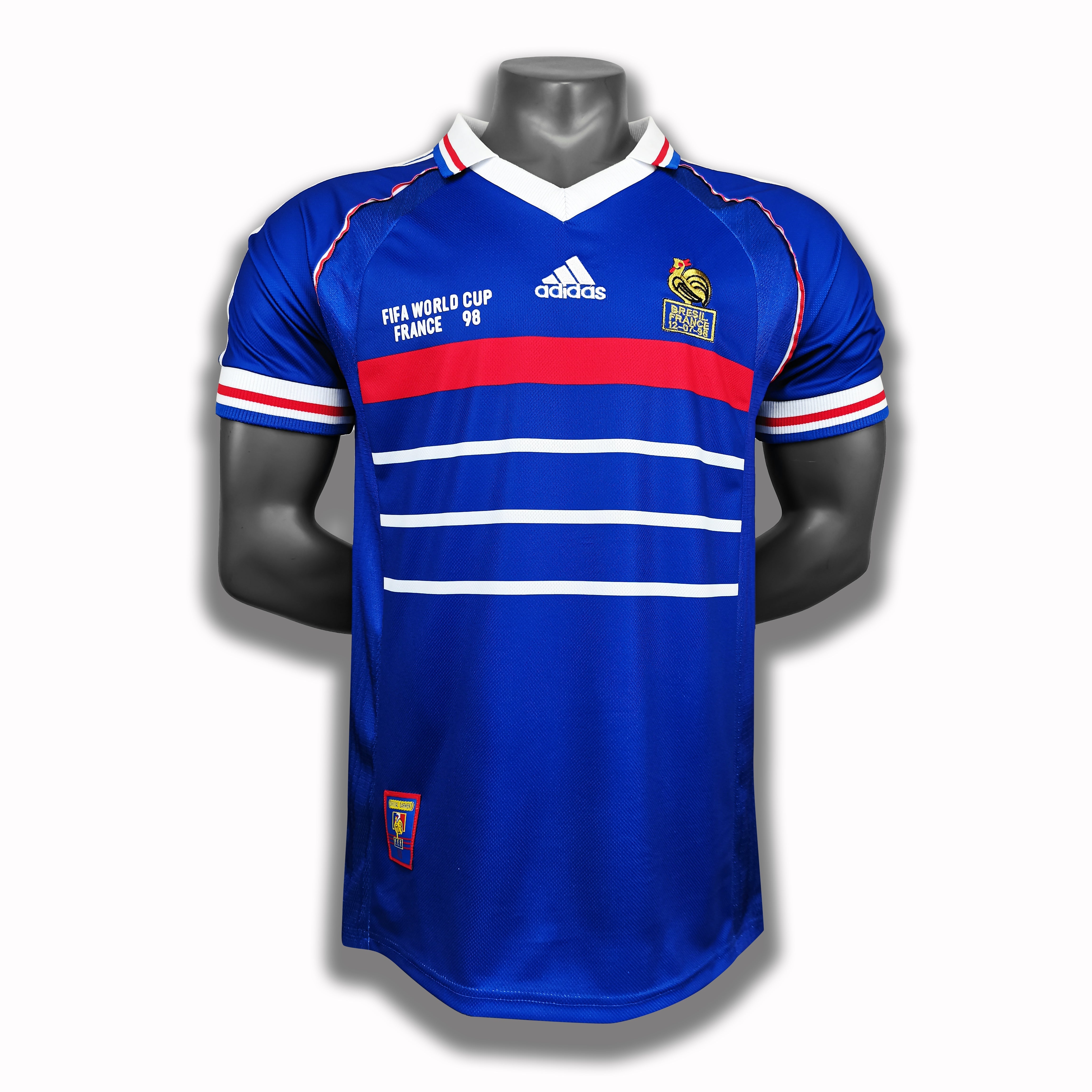 França 1998 Casa Copa do Mundo Camisa