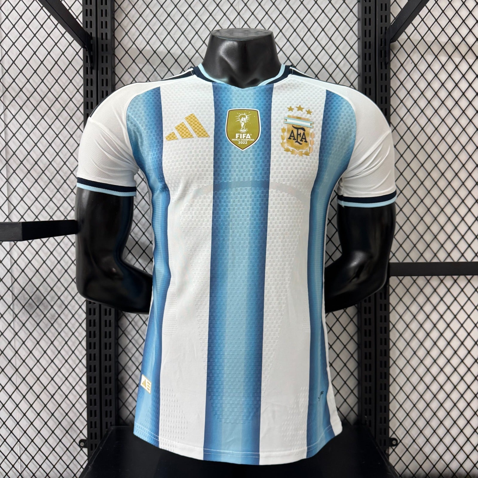 Argentina Casa Messi 10 Authentic Camisa 2026 Copa do Mundo