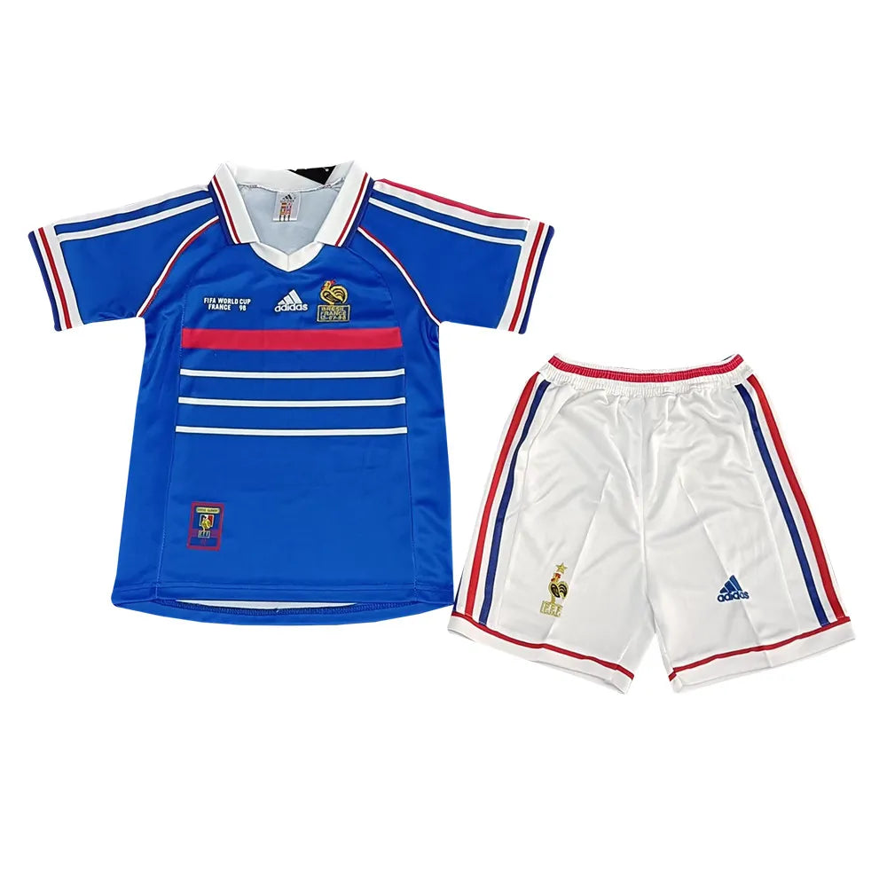 Juvenil Retrô França Casa Conjunto 1998