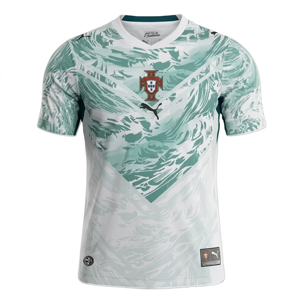 Portugal Copa do Mundo 26/27 II Reserva Camisa - Corte Torcedor