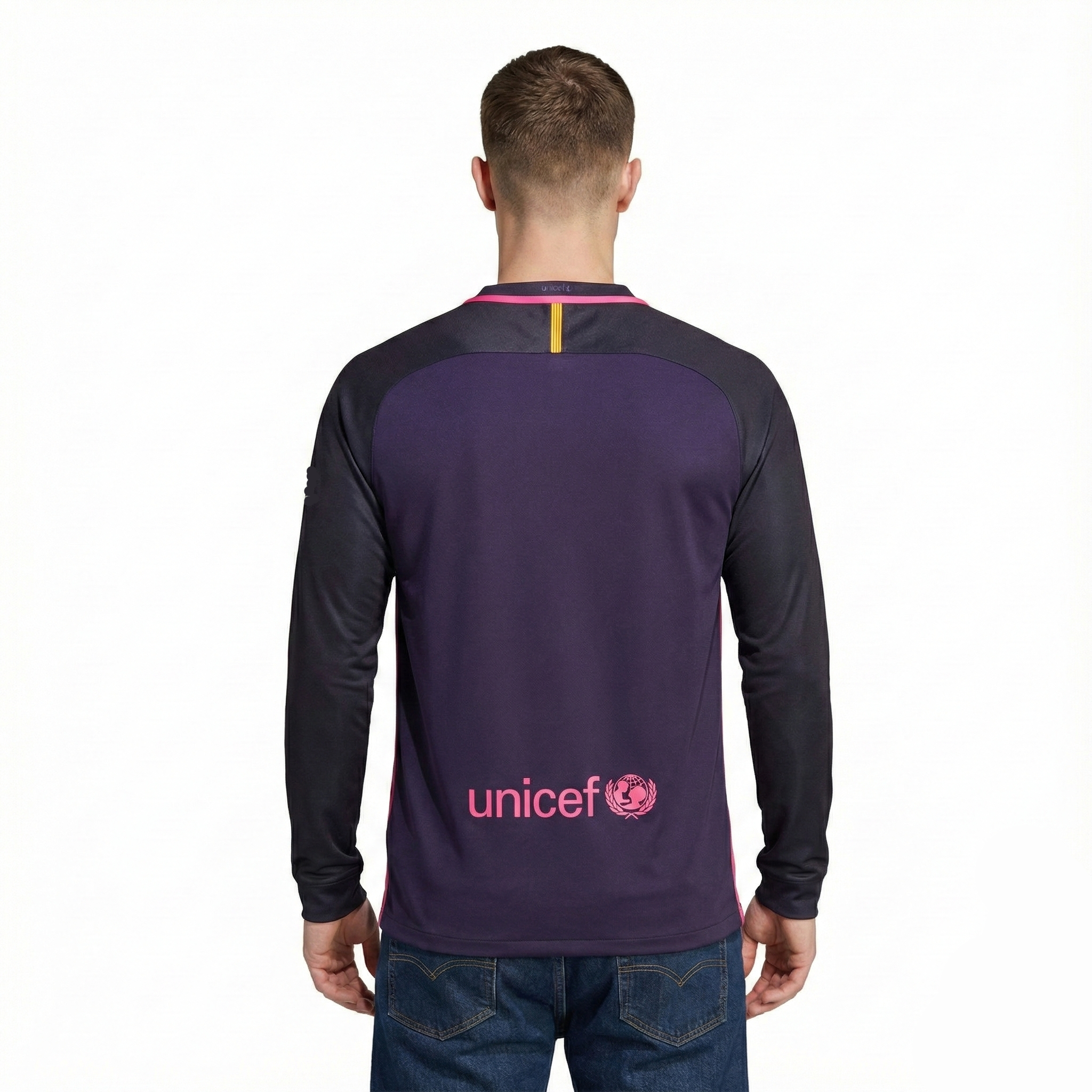 Camisa Retrô Barcelona 2016/17 I Longsleeve