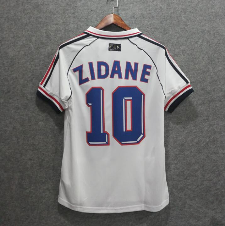 França 1998 Copa do Mundo Zidane #10 Reserva