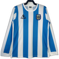 Argentina 1986 I Casa Camisa - Manga Longa Edição Vintage