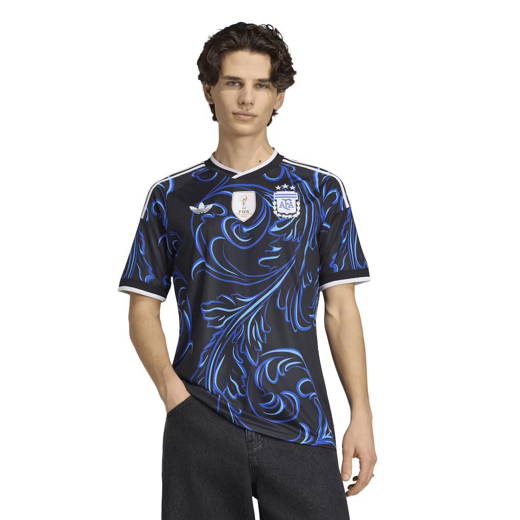 Argentina Reserva Camisa 2026 - Copa do Mundo 2026 - Versão Torcedor