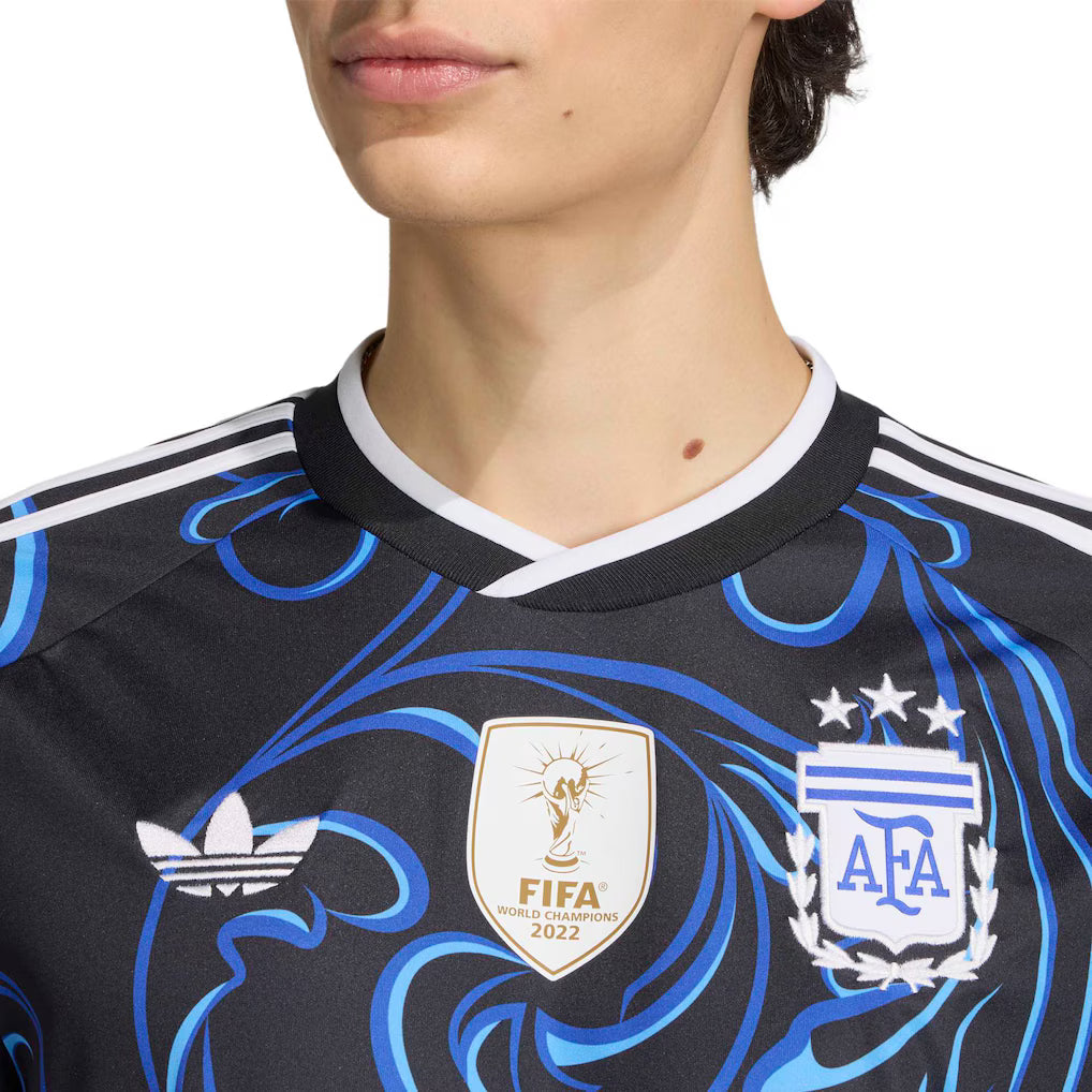 Argentina Reserva Camisa 2026 - Copa do Mundo 2026 - Versão Torcedor