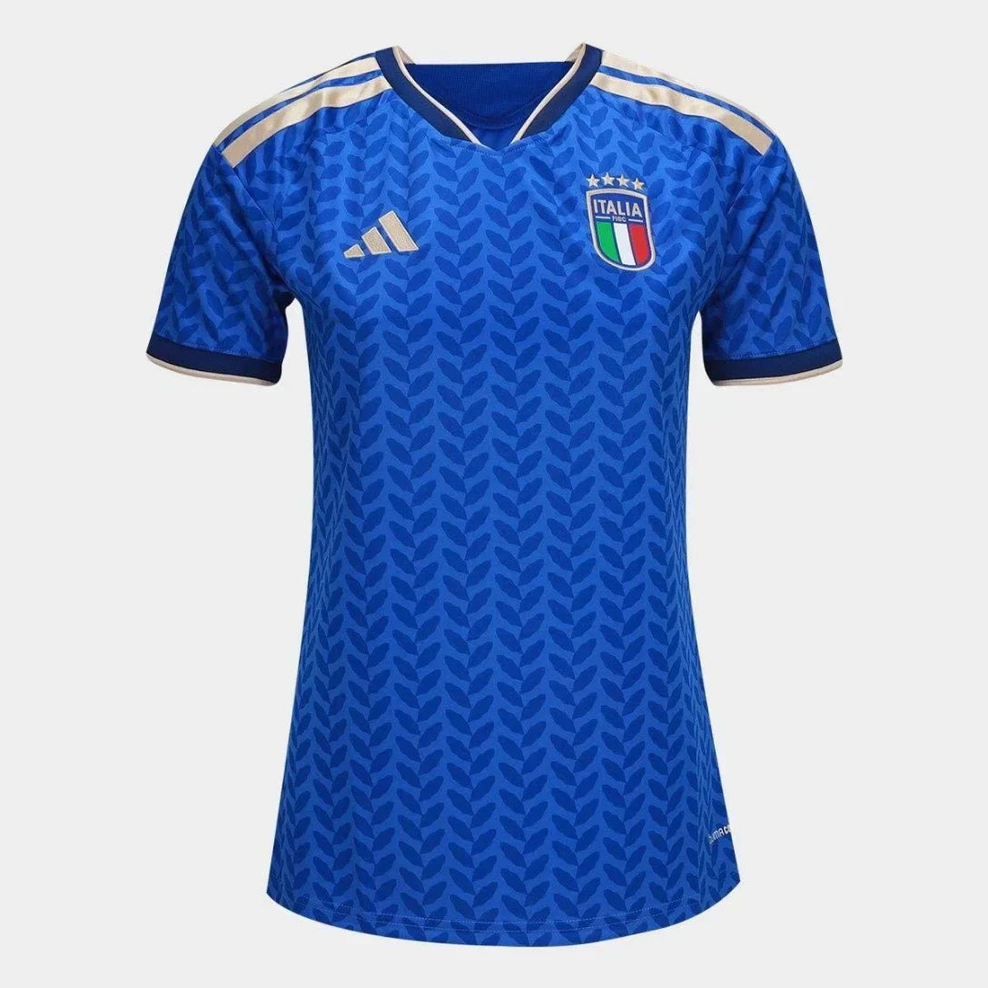Itália I Casa Copa do Mundo 26/27 Camisa de Futebol - Feminina