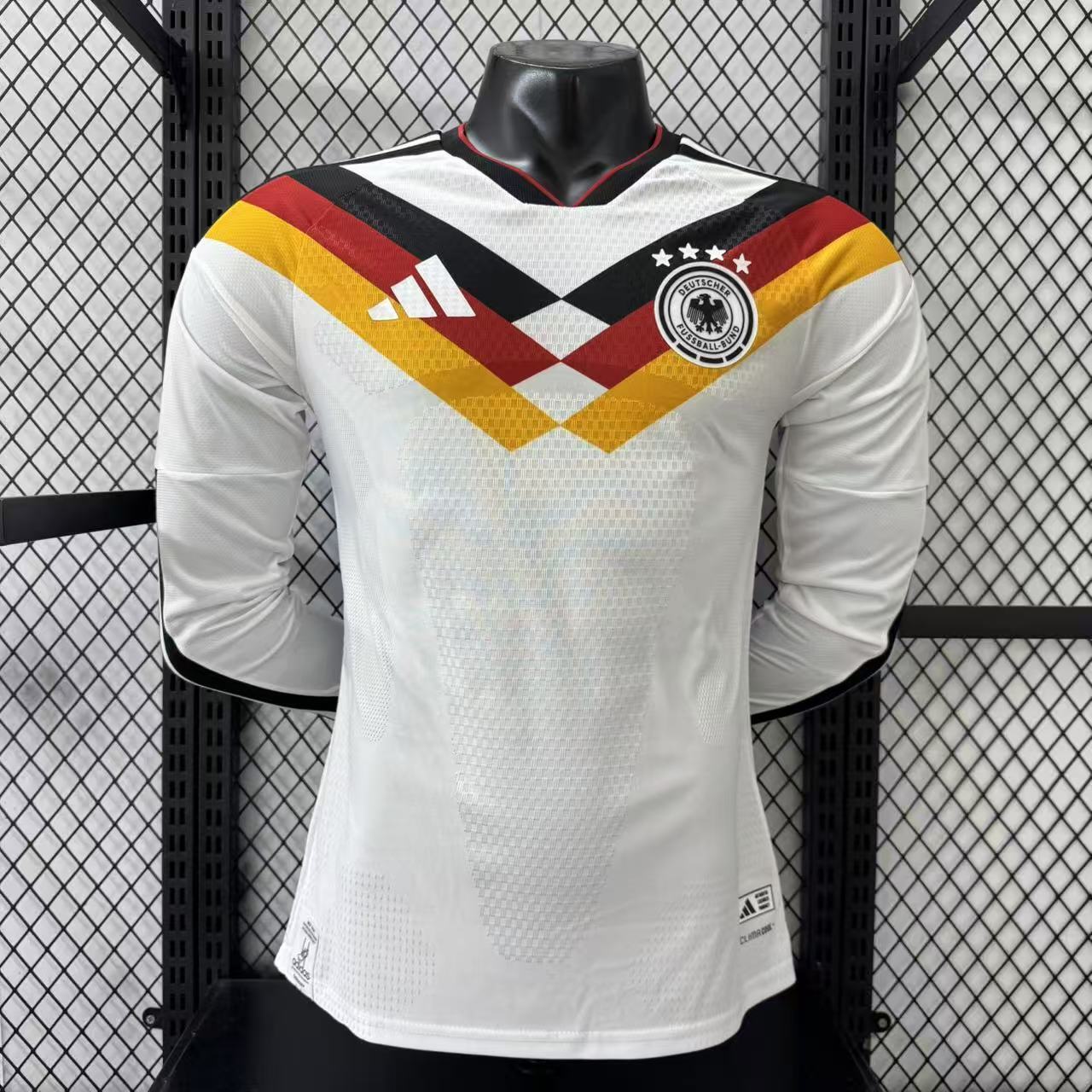 Alemanha Manga Longa Player Oficial [Corte Ajustado] Copa do Mundo 2026