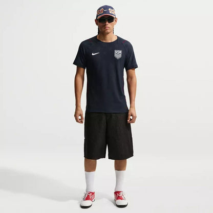Estados Unidos 2026 Camisa de Futebol Reserva Azul Jogador