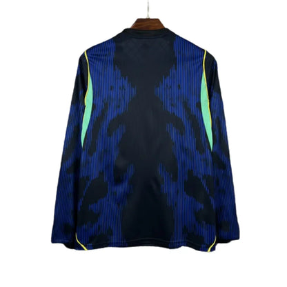 Camisa do Brasil 2026 Azul Reserva Manga Longa