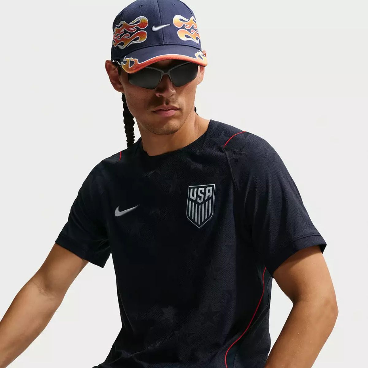 Estados Unidos 2026 Camisa de Futebol Reserva Azul Jogador