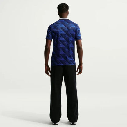 França 2026 Camisa de Futebol Azul Torcedor