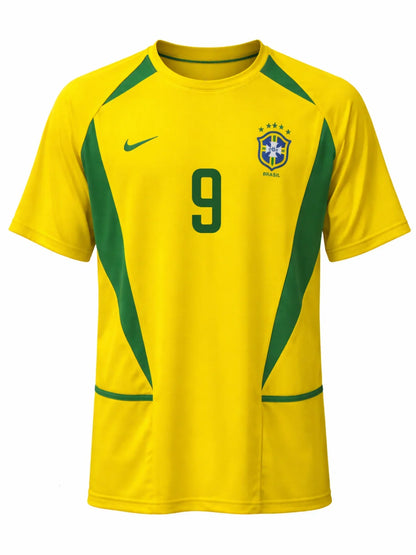 Brasil 2002 I Casa Camisa Clássica - Ronaldo