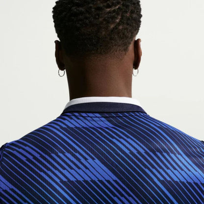 França 2026 Camisa de Futebol Azul Torcedor