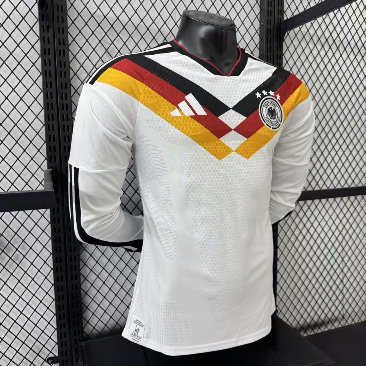 Alemanha Manga Longa Player Oficial [Corte Ajustado] Copa do Mundo 2026