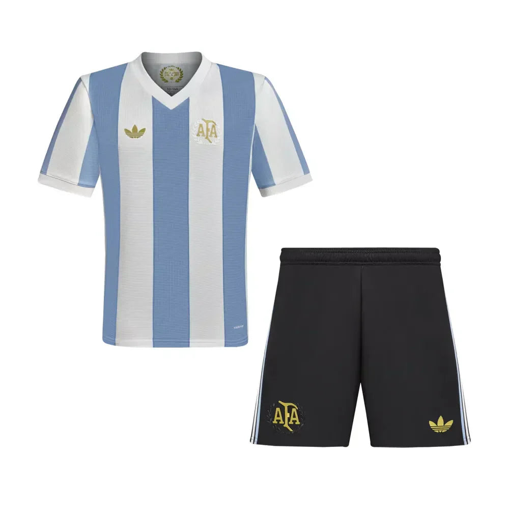 Infantil Argentina 50º Aniversário Casa Camisa 2024