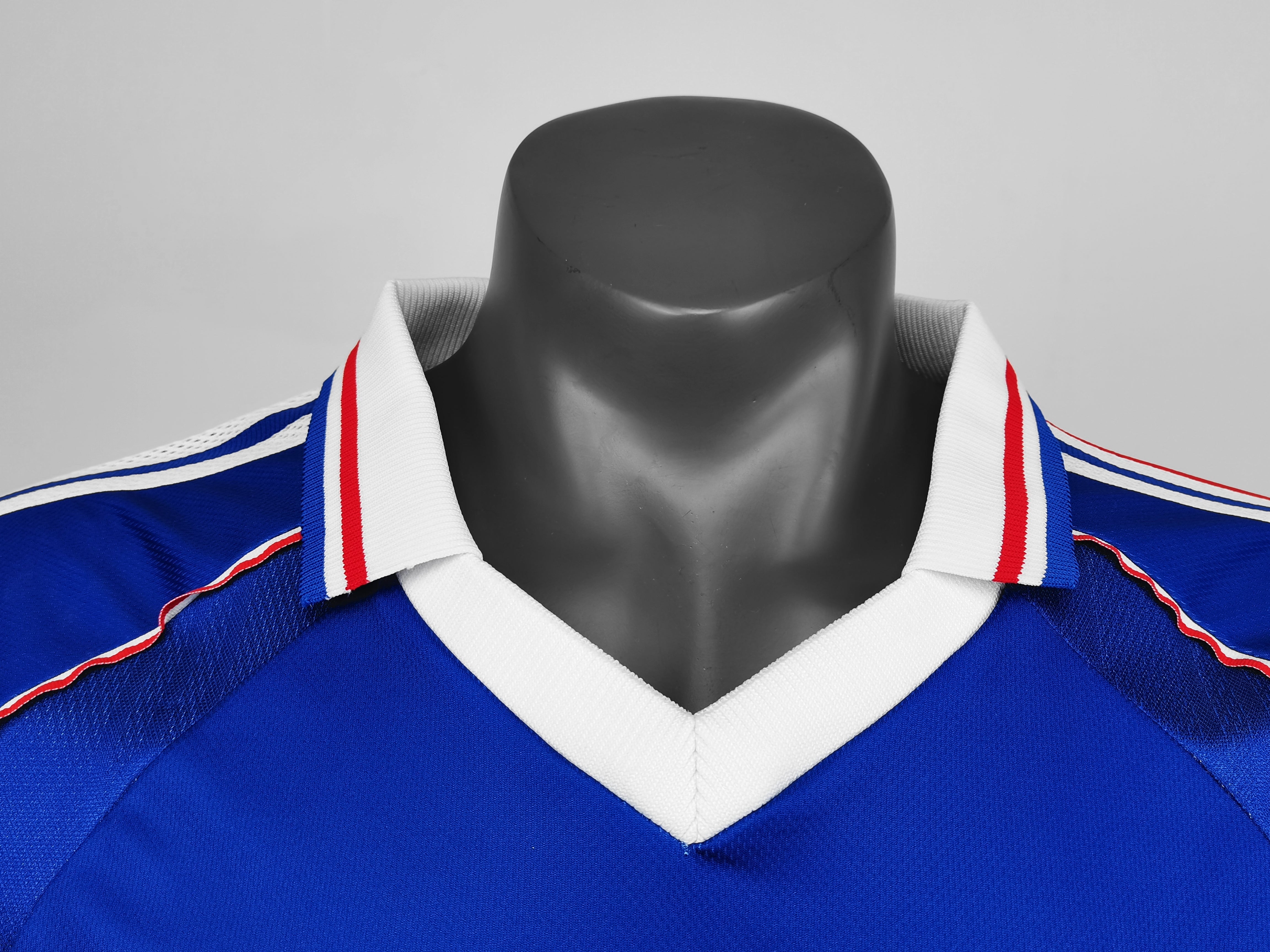 França 1998 Casa Copa do Mundo Camisa