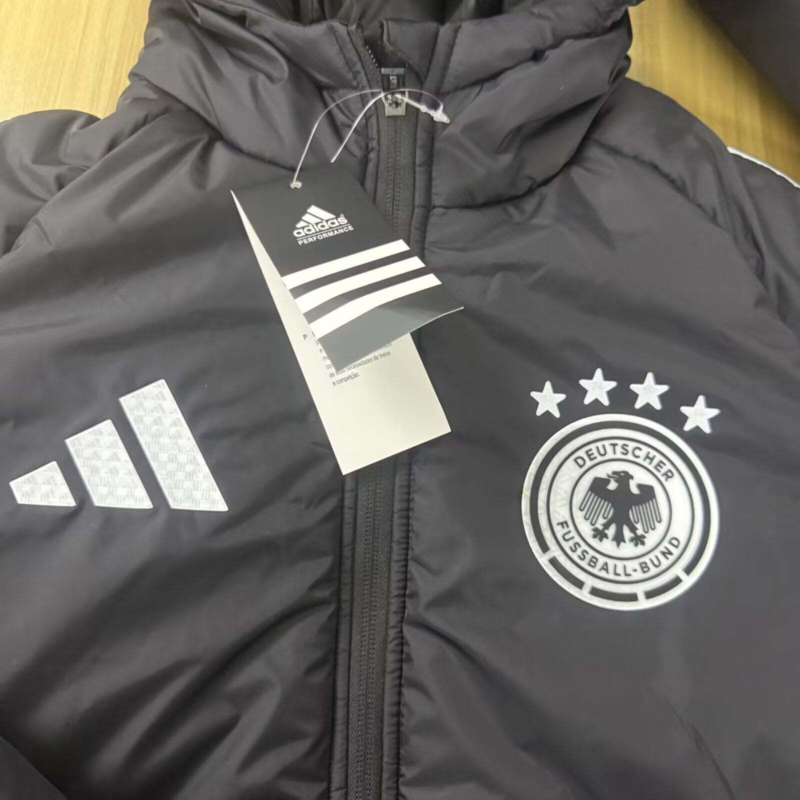 Alemanha Casaco Longo Jaqueta Puffer Copa do Mundo 2026
