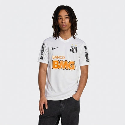 Camisa de Futebol Vintage Santos 2012/13 I