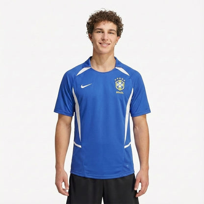 Camisa Retrô Brasil 2002/03 Reserva