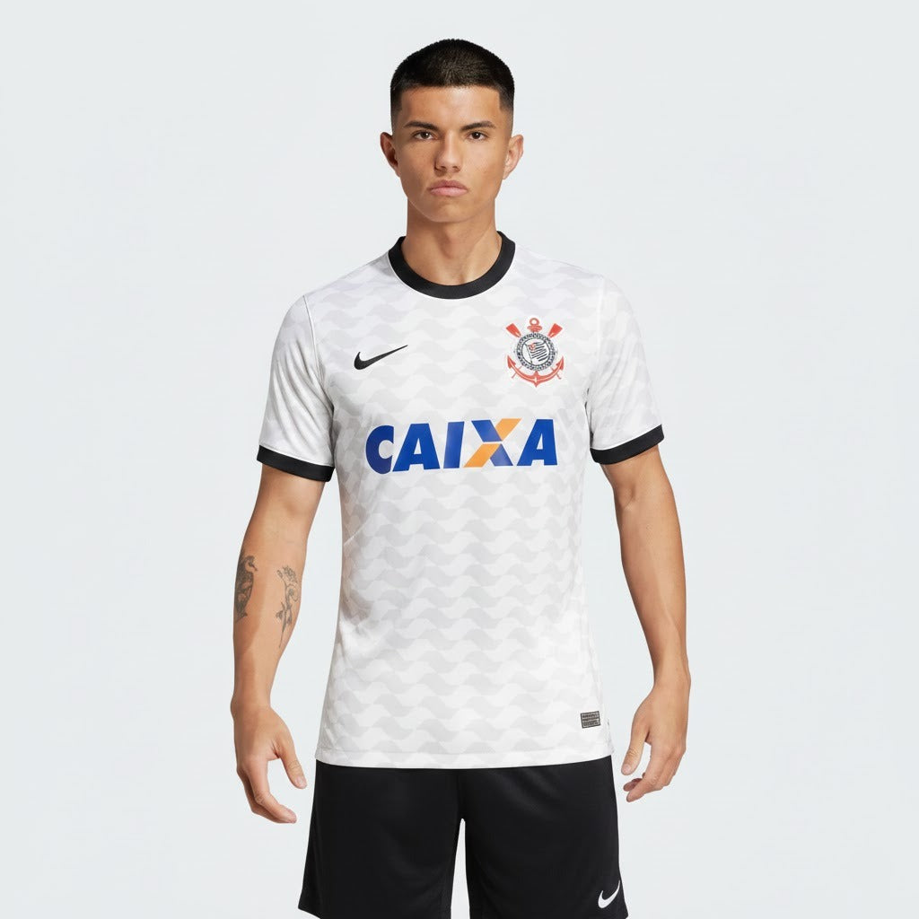 Camisa de Futebol Retrô Corinthians 2012/13 I