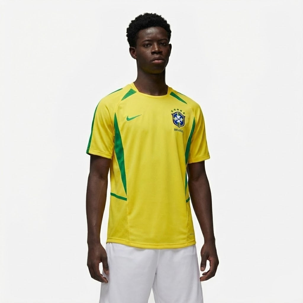Camisa Retrô Brasil 2002/03