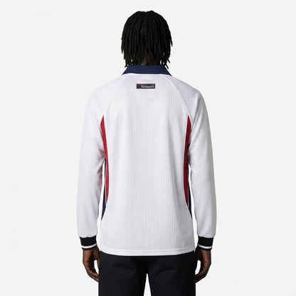 Manga Longa Inglaterra Retrô Camisa 1998/99