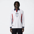 Manga Longa Inglaterra Retrô Camisa 1998/99