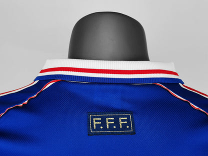 França 1998 Casa Copa do Mundo Camisa