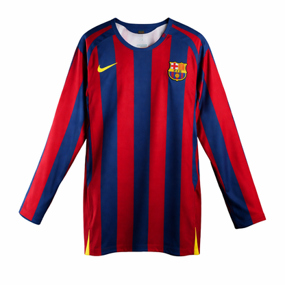 Barcelona Manga Longa 2026 Relançamento - Ronaldinho