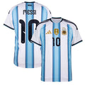 Argentina Casa Messi 10 Authentic Camisa 2026 Copa do Mundo