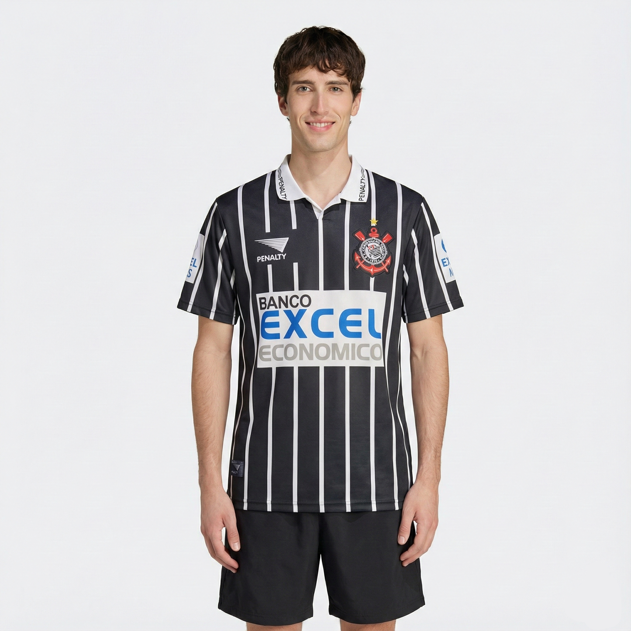 Camisa de Futebol Vintage Corinthians 1997/98 II