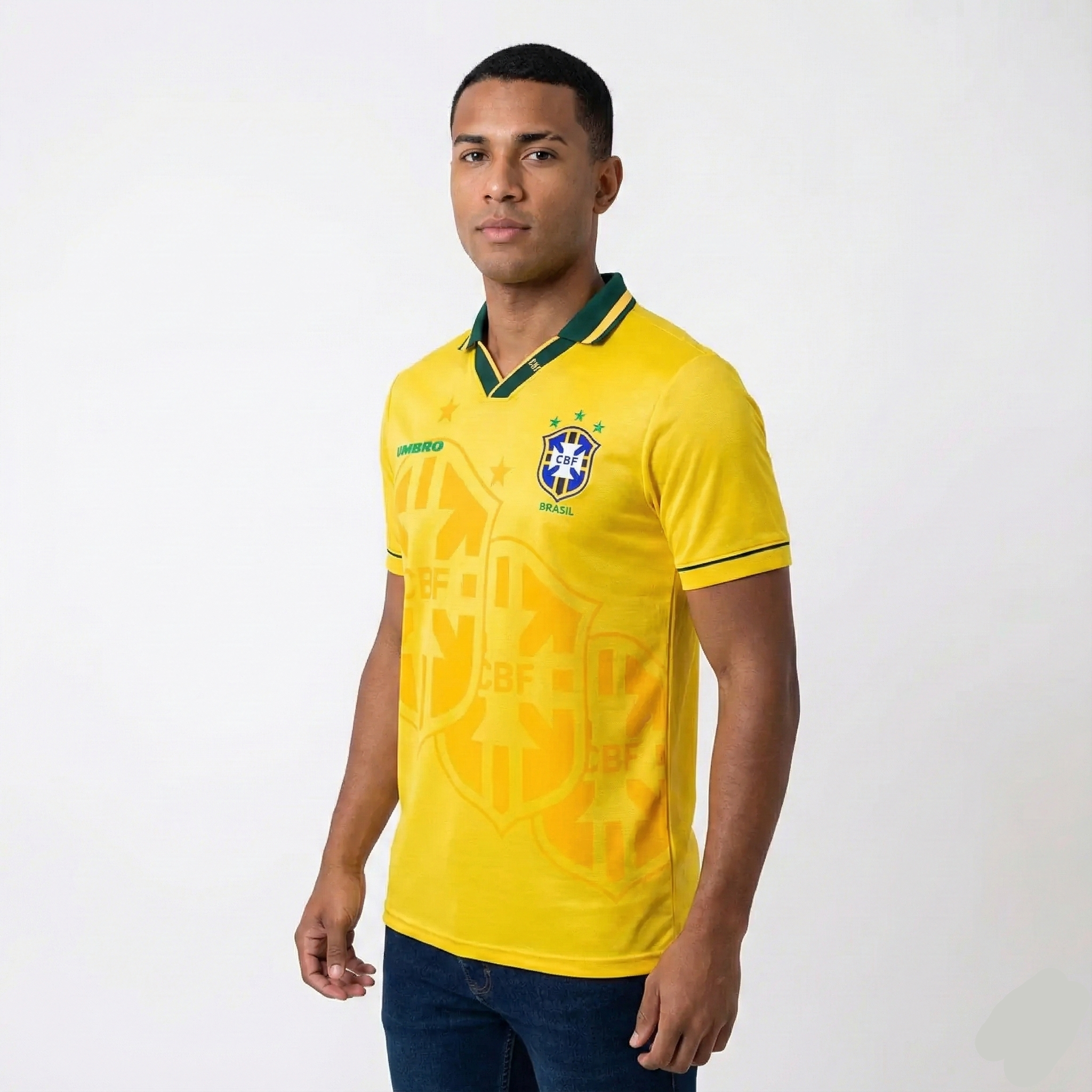 Conjunto Vintage Seleção Brasileira 1994 I