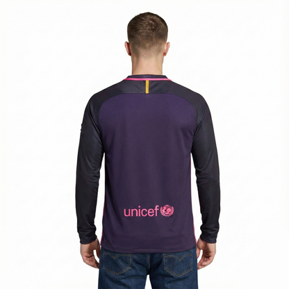 Camisa Retrô Barcelona 2016/17 I Longsleeve