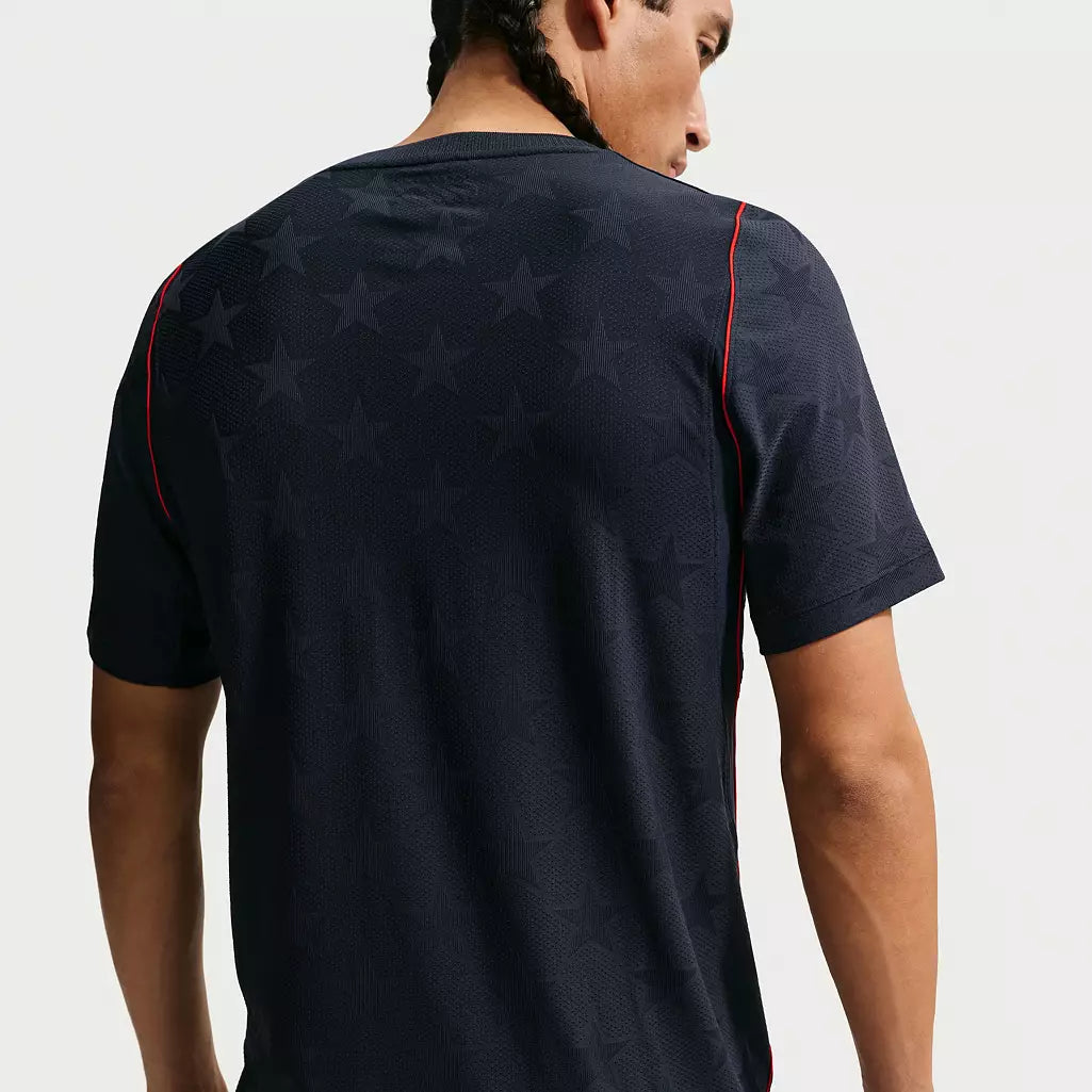 Estados Unidos 2026 Camisa de Futebol Reserva Azul Jogador