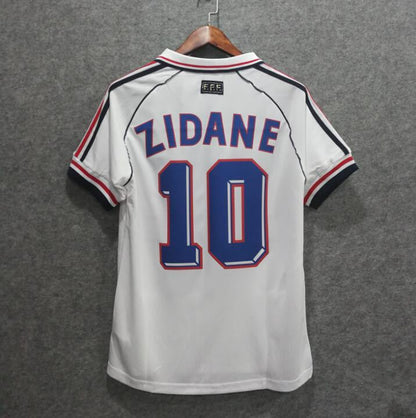 França 1998 Copa do Mundo Zidane #10 Reserva