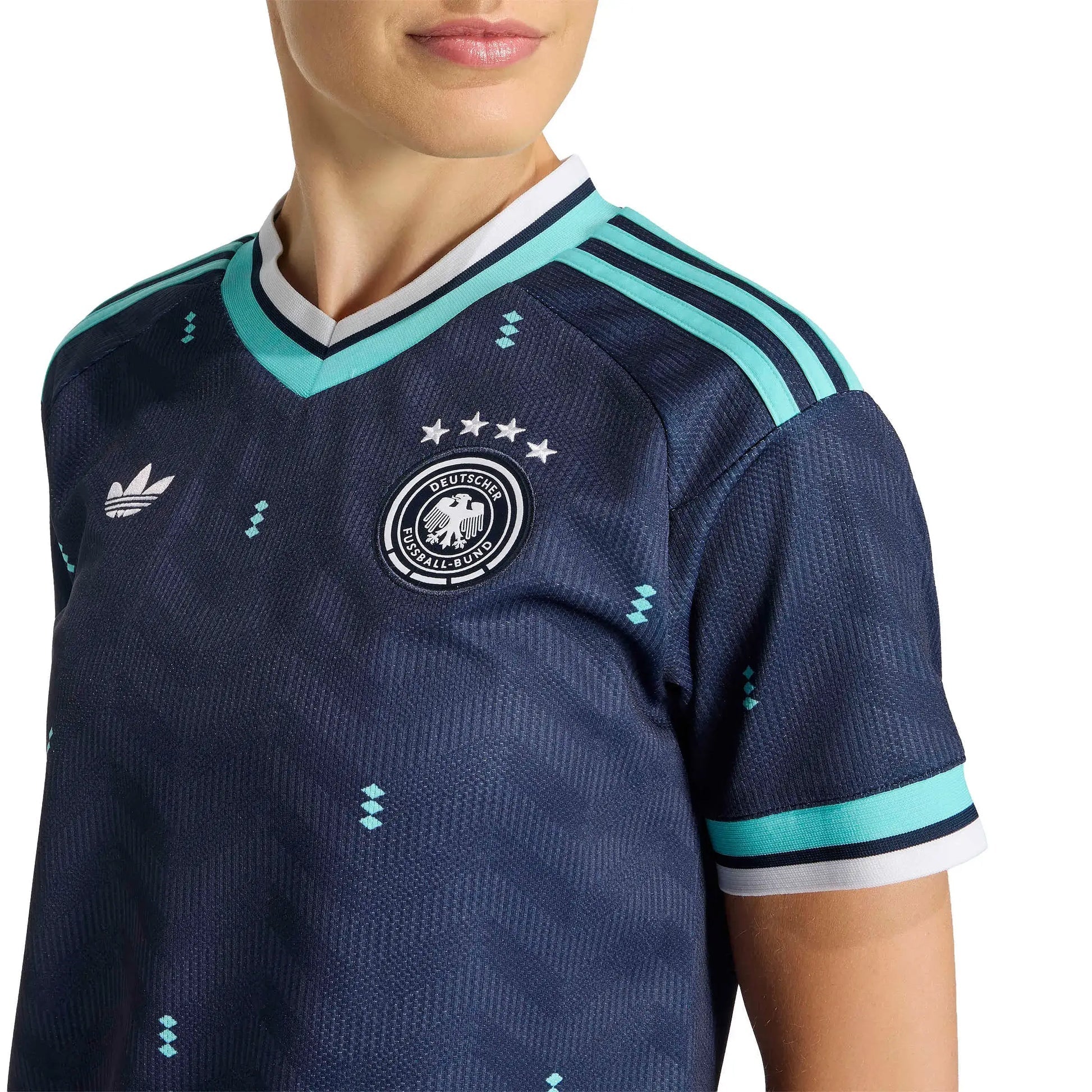 2026 Alemanha Feminina Estádio Reserva Camisa de Futebol