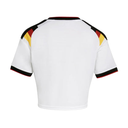 2026 Alemanha Edição Feminina Estádio Casa Corte Cropped Camisa de Futebol Copa do Mundo 2026