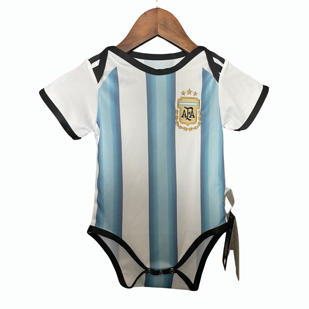Camisa Bebê Argentina 2026 Casa - Copa do Mundo 2026