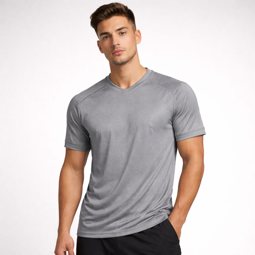 Camisa Drifit Cinza – Slate Horizon