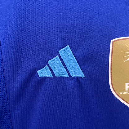 Argentina Reserva Conjunto Infantil 2024 - Patch Fifa Campeões do Mundo 2022