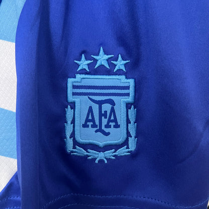 Argentina Reserva Conjunto Infantil 2024 - Patch Fifa Campeões do Mundo 2022