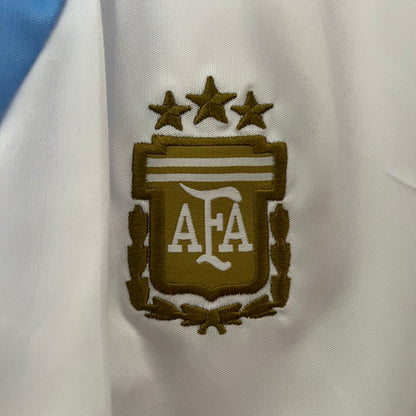 Argentina Casa Conjunto Juvenil 2024 - Patch Fifa Campeões do Mundo 2022