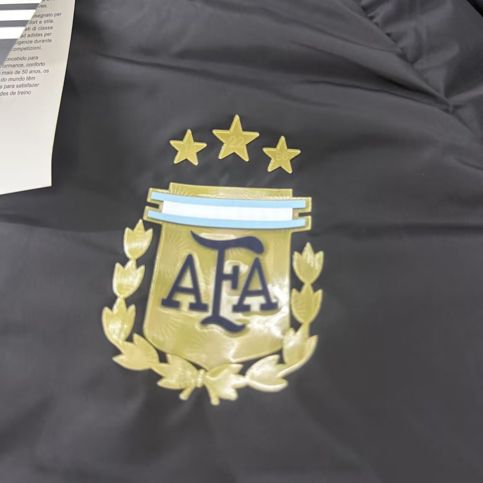 Argentina Casaco Longo Jaqueta Acolchoada Copa do Mundo 2026