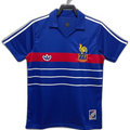 França 1984 I Casa Camisa de Futebol - Versão Clássica