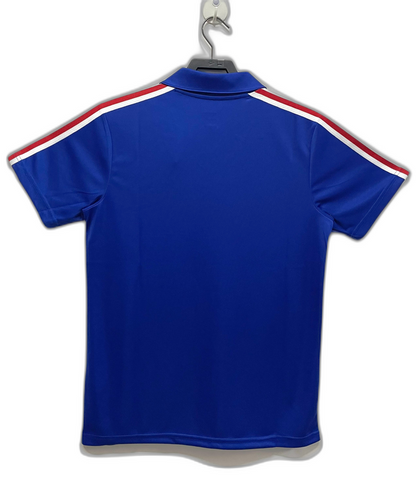 França 1984 I Casa Camisa de Futebol - Versão Clássica