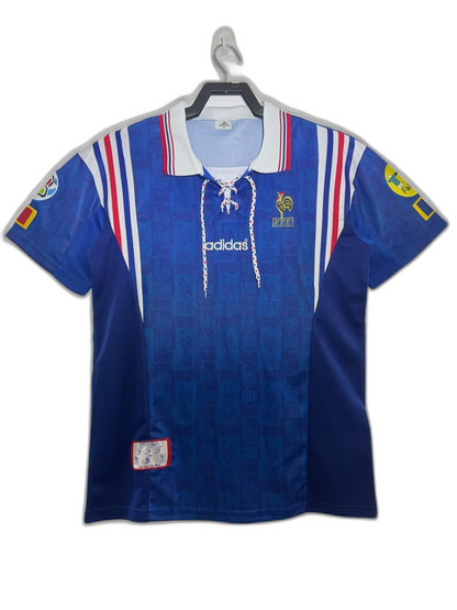 França 1996 I Casa Camisa - Versão Clássica